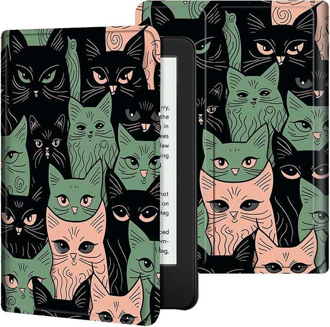 Black Green Cats