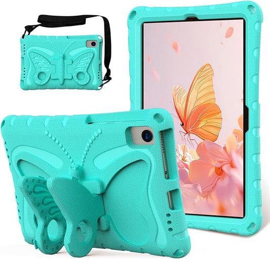 Case Compatible with Lenovo Tab M10 Plus 10.3 Inch/K10 10.3 TB-X606F/TB-X606X/TB-X6C6F/TB-X6C6XLightweight Shockproof Case EVA Foam Cover Stand Cover for Boys Girls(Green)