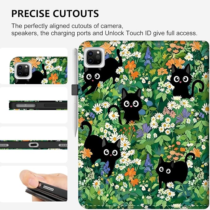 Cat Flowers Garden