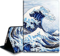 Bxgolkgd Tablet Case for 6 Kindle 11th Generation (2024/2022 Release)Shockproof Stand Cover with Heat DissipationAuto Wake/Sleep FunctionThe Great Wave Off Kanagawa Art
