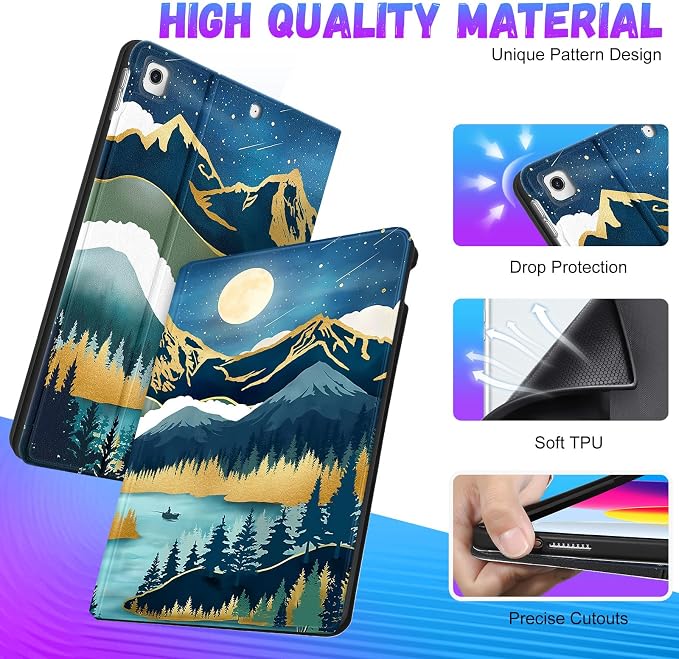 for ipad 9/8/7th-Mountain