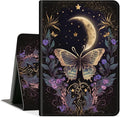 Tablet Case for Samsung Galaxy Tab A8 10.5 inch Case 2022PU Leather Folio Stand Cover with Smart Auto Wake/Sleep for Galaxy Tab A8 10.5 inch 2022 Model [SM-X200/X205/X207]Flower Butterfly Moon