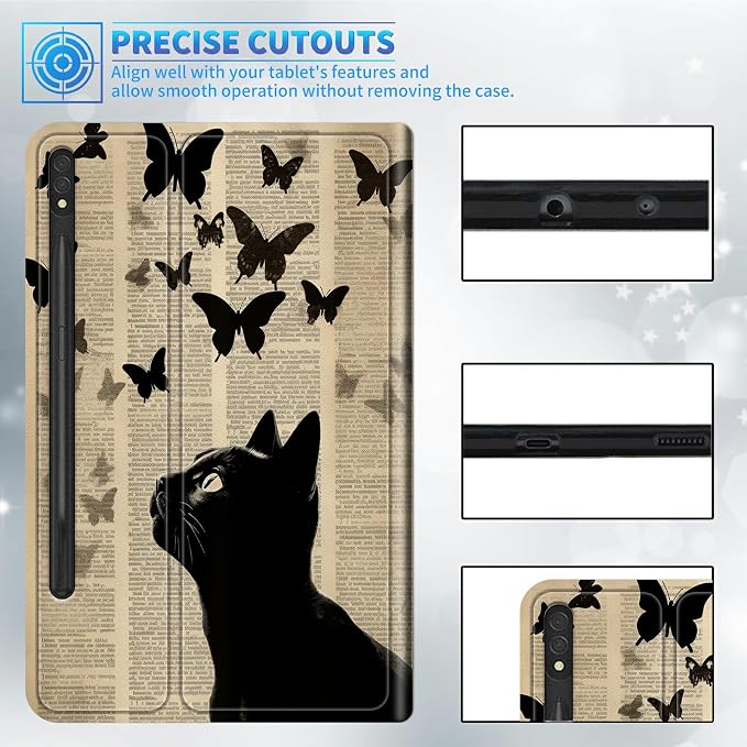 Cat Butterflies Flying