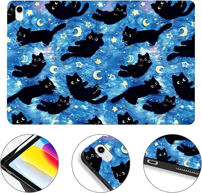 Blue-Black Cat