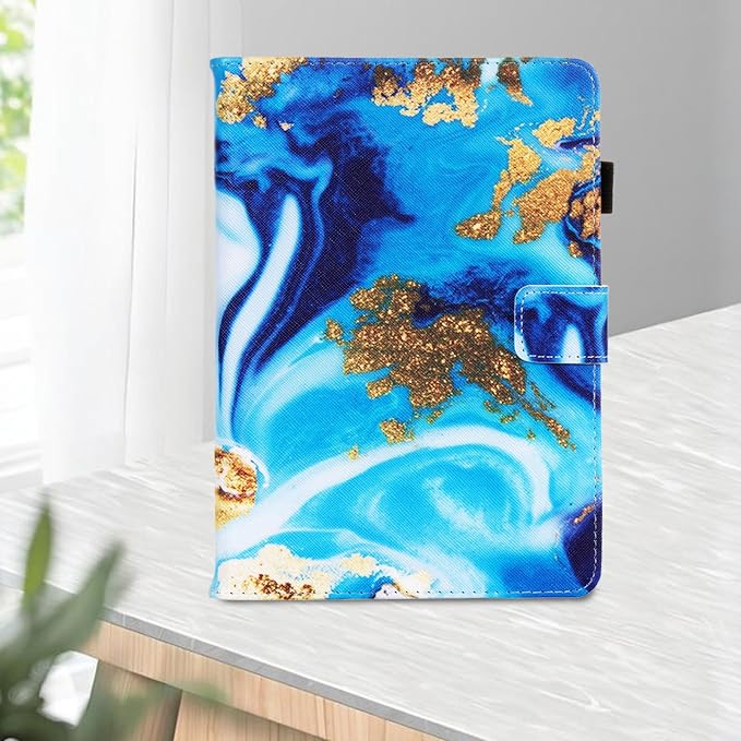 02# Blue Gold Marble