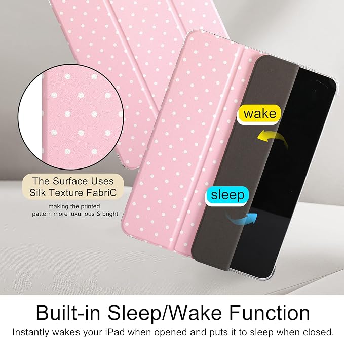 Pink White dots