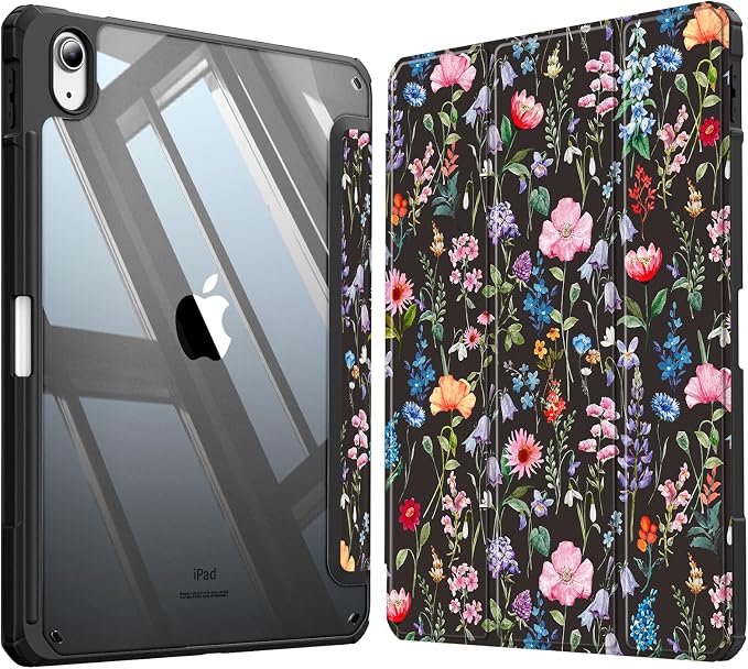 black floral