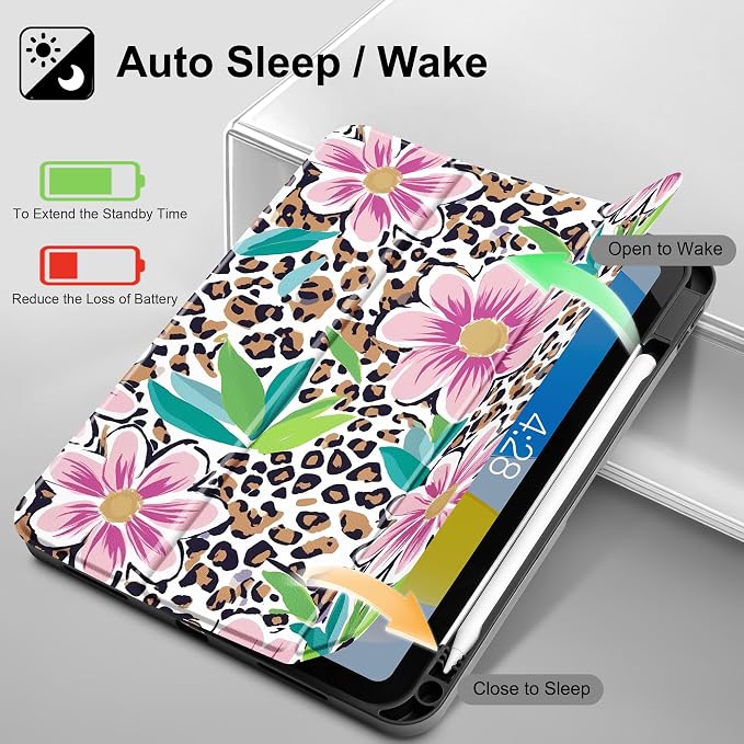Preppy Cheetah Floral