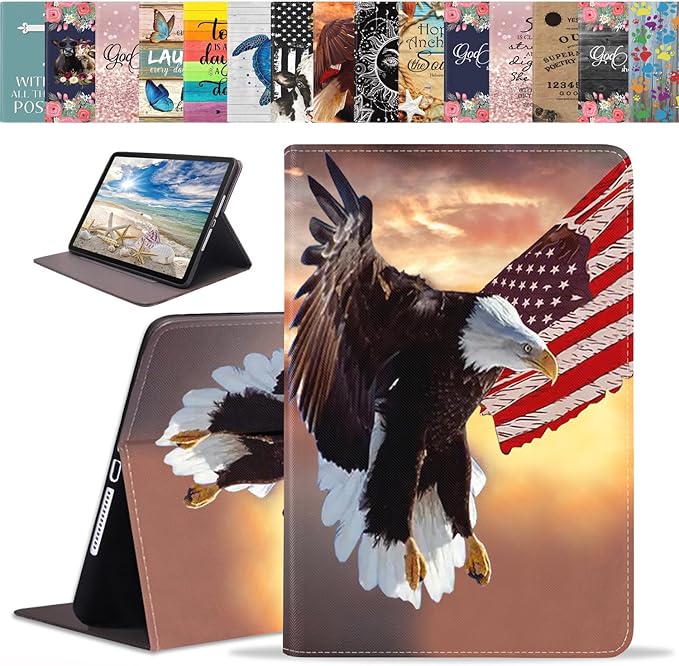 Patriotic American Flag Bald Eagle