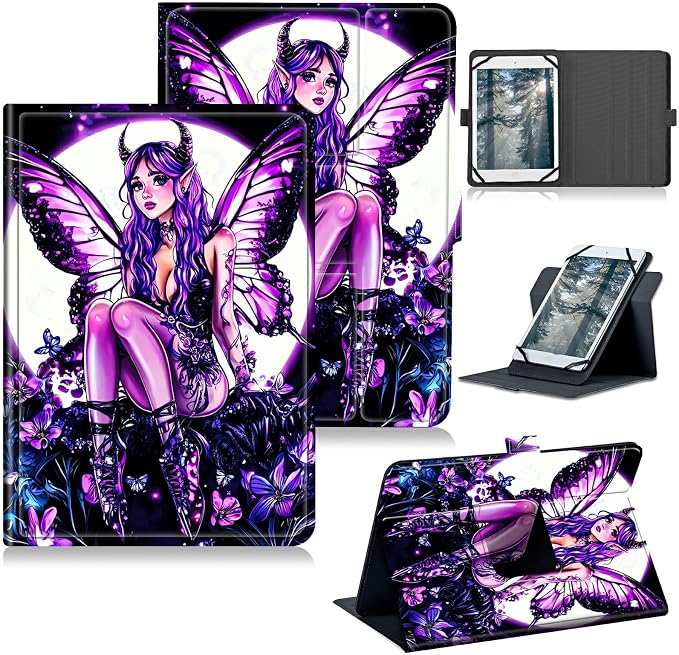Purple Butterfly Girl