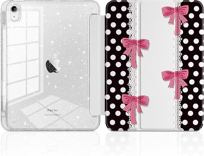 Dots With Pink Bows