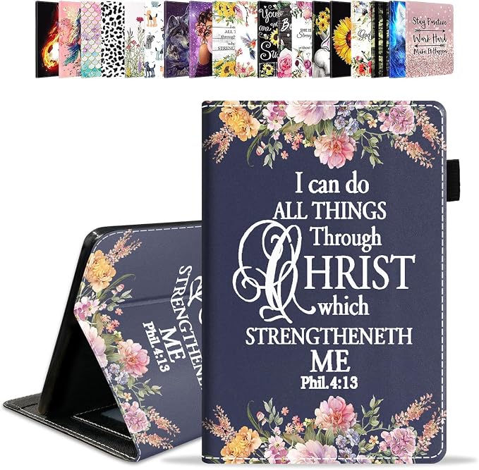 Floral Quote Bible Verse Phil 4:13