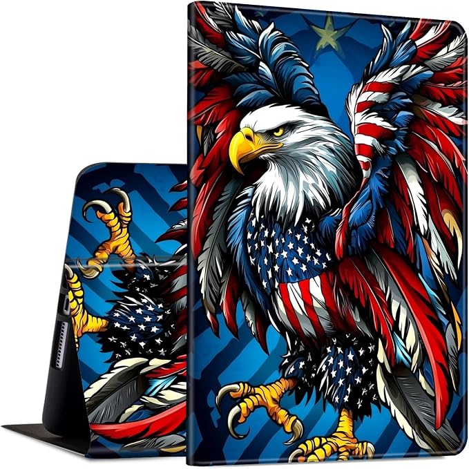 Bald Eagle USA Flag