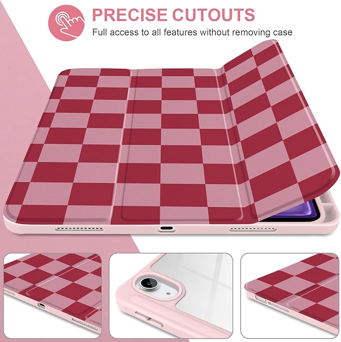 Pink Checkerboard