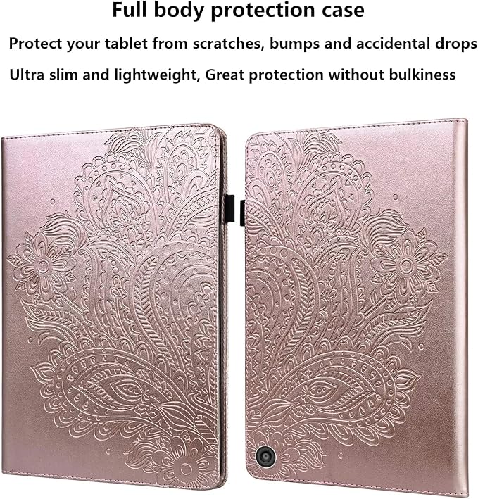 02# Rosegold Peacock Flower