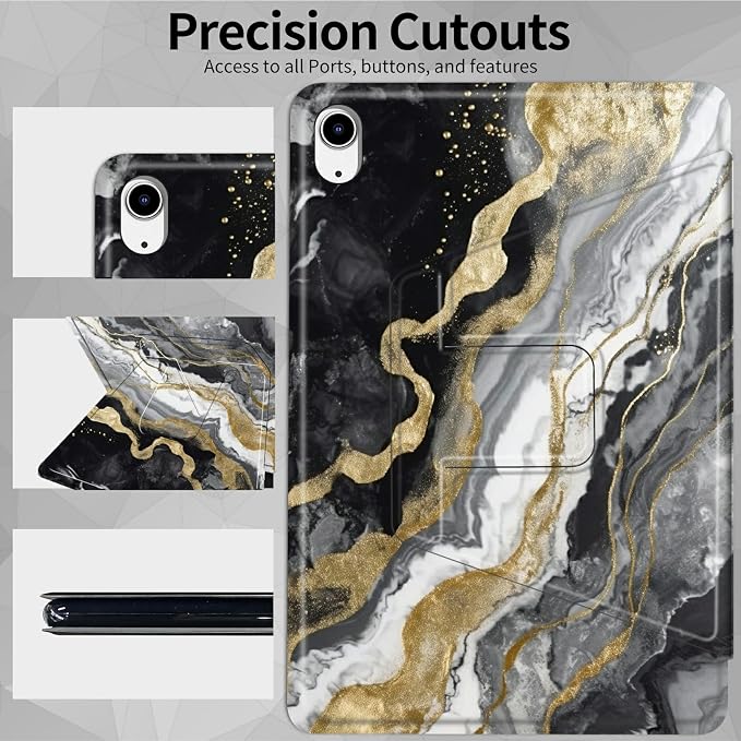 Black Gold Marble