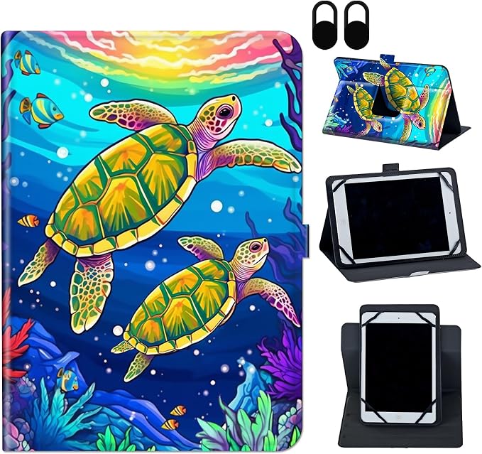 Green Corals sea Turtle