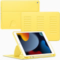 VIKESI Case for iPad 9th / 8th / 7th Generation 10.2 inch (2021/2020/2019 Released)Multiple Angles Magnetic Stand CoverShockproof BackPencil Holderand Auto Sleep/WakeYellow