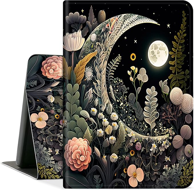 Moon Flowers Night