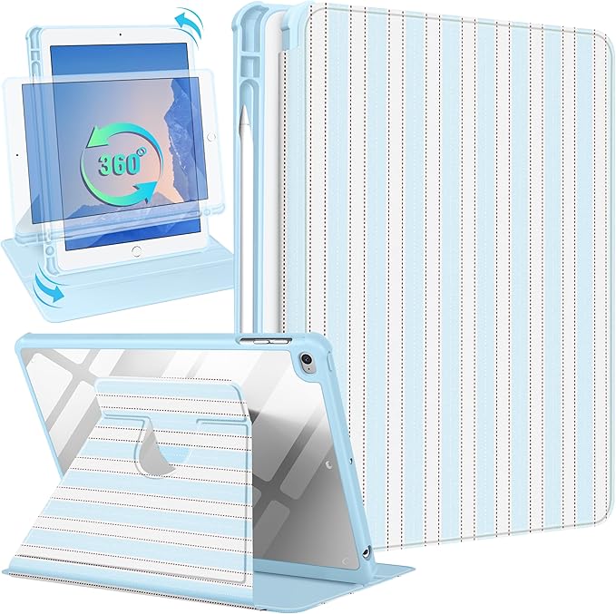 Blue & White Stripes