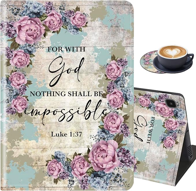 Luke 1:37 Floral