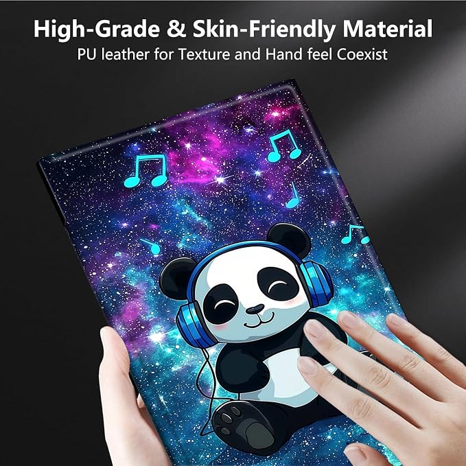 Blue Galaxy And Cute Panda