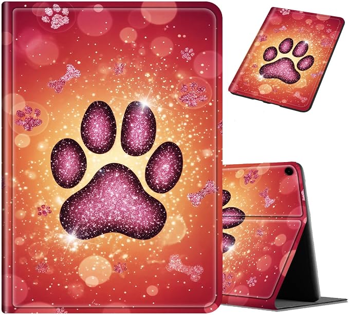 Glitter Dog Paw Print