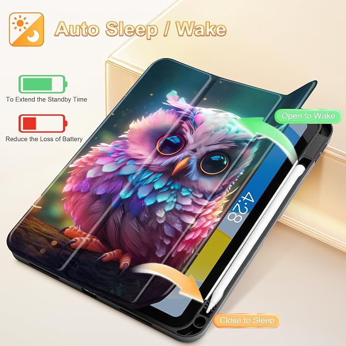 Rainbow owl