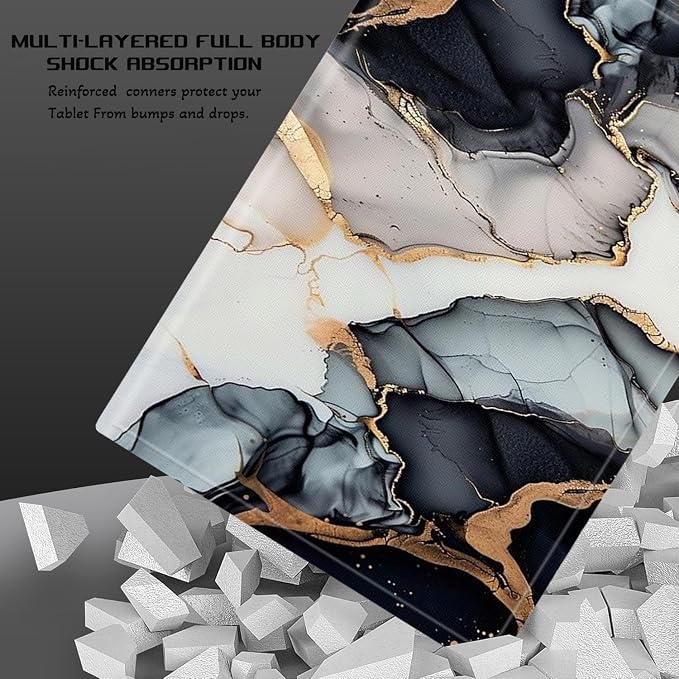 Black Gold Marble