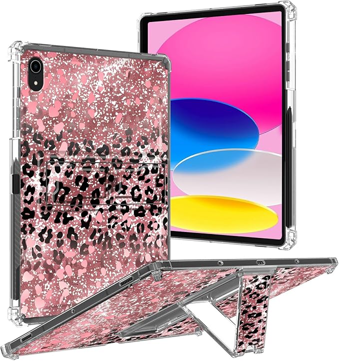 Pink Glitter Cheetah