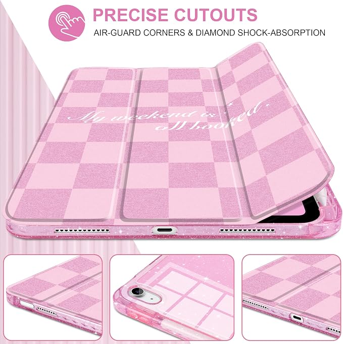 Pink Checkerboard