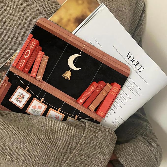 Bookshelf Orange Cat