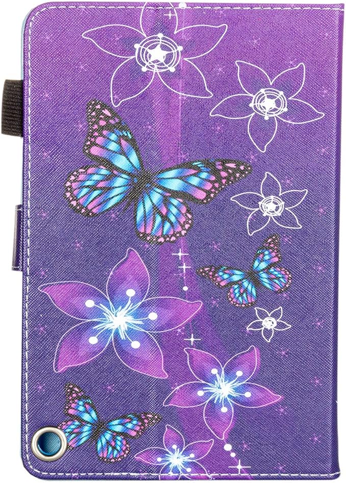 02# Purple Flower Butterfly