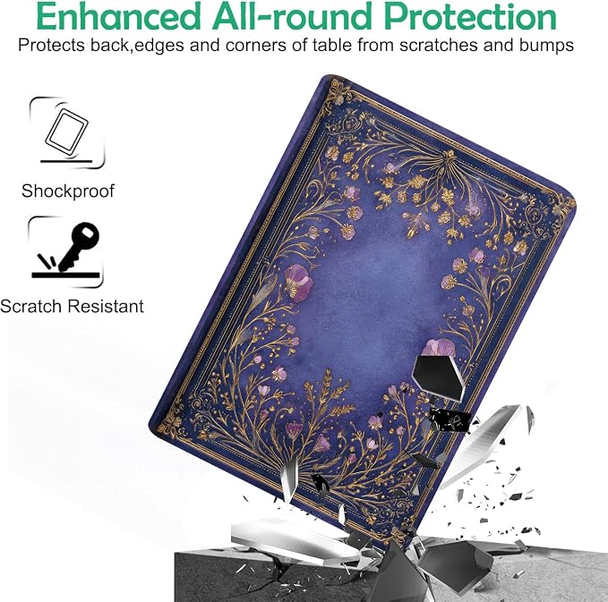 Purple Ornate Book Cover