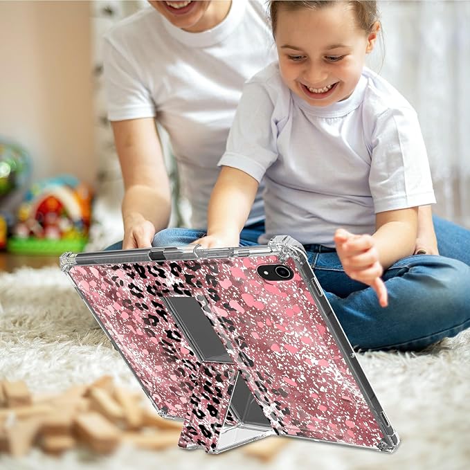 Pink Glitter Cheetah