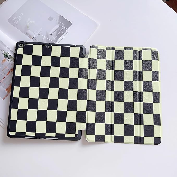 Black and green checkered
