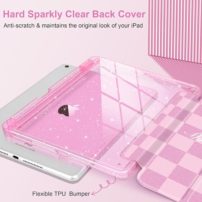 Pink Checkerboard