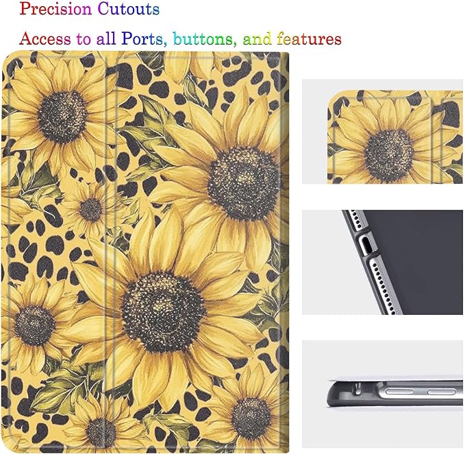 Sunflower Leopard Print