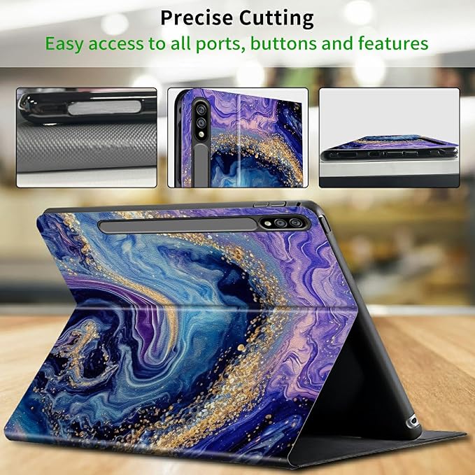 Purple Blue Marble