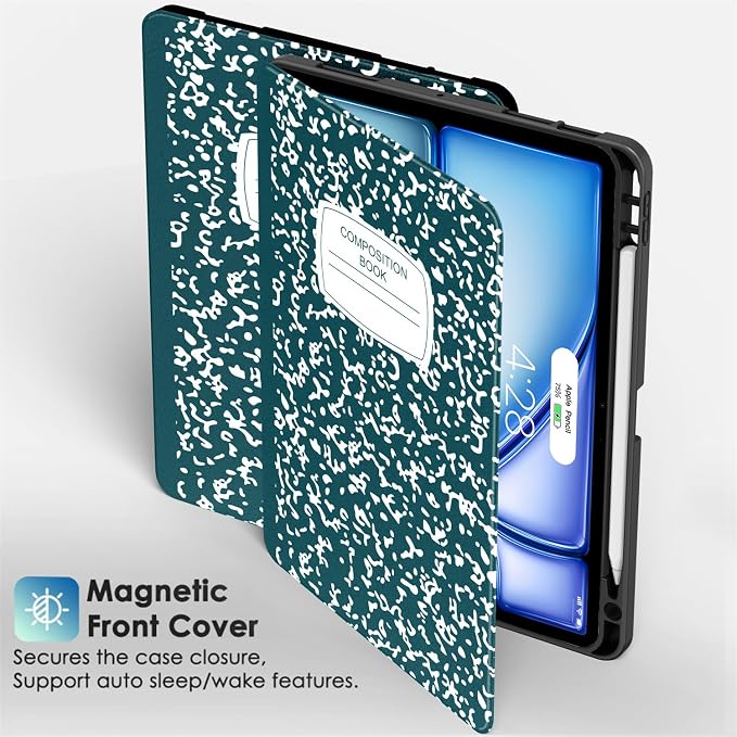 A-Composition Book Teal