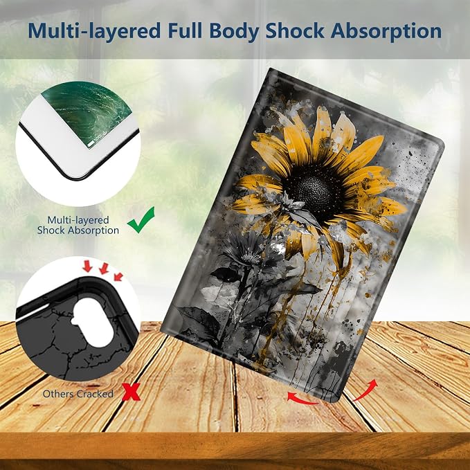 Art Colorful Sunflower