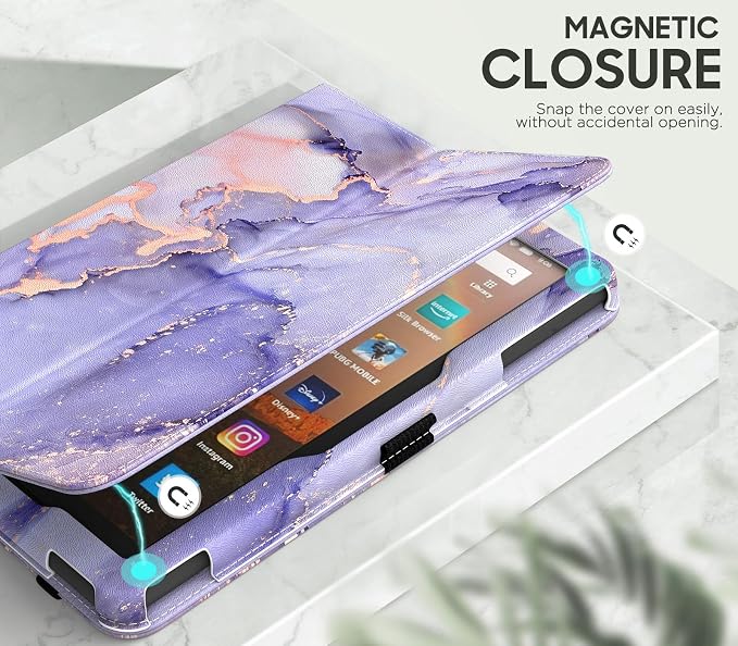 marble purple