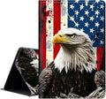 Case for All-New 7 Kindle Paperwhite 12th Gen 2024 &amp Kindle Colorsoft Signature EditionPU Leather Cover with Auto Sleep Wake FeatureEagle American Flag