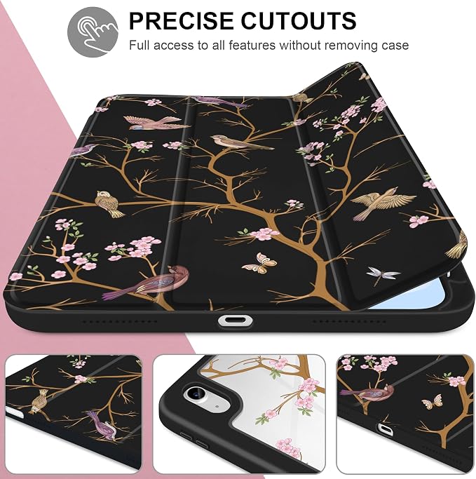 Cherry Blossom & Sparrow