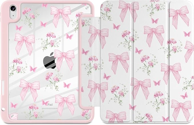 Pink Gingham Bows