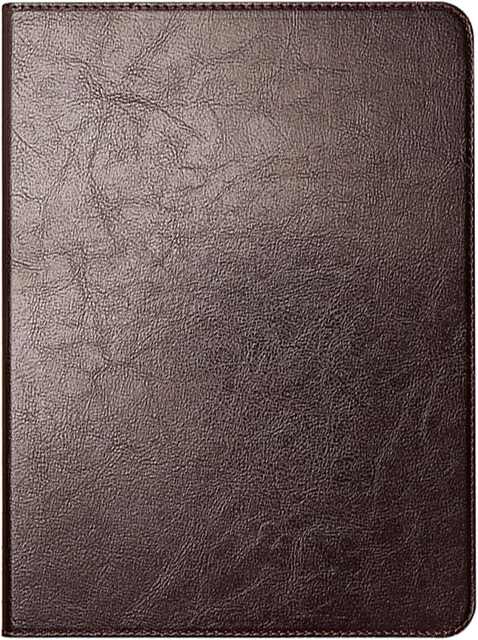 for Ipad Case 10.2-inch 9th/8th/7th Gen 2021/2020/2019 Genuine Leather Cover Protective ShellAuto Wake/Sleep.Dark Brown