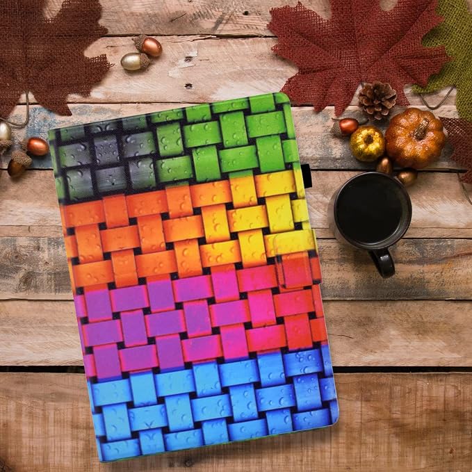 060# Rainbow Grid Plaid