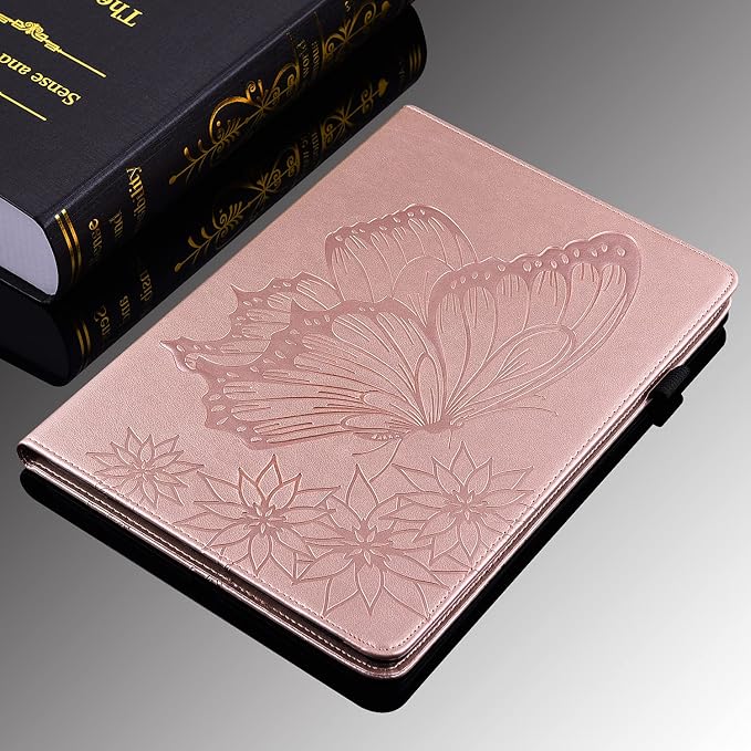 04# Flower Butterfly Rosegold