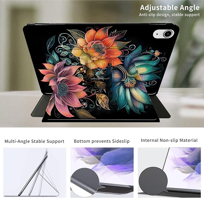 Colorful Lotus Flowers