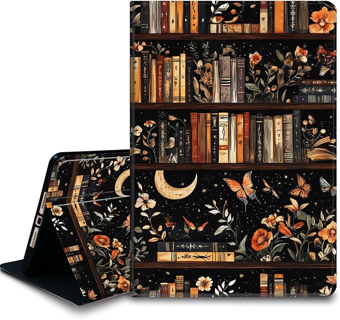 Vintage Bookstack Floral